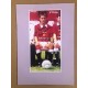 Signed picture of Michael Clegg the Manchester United footballer.